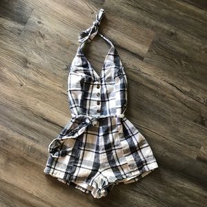 American Eagle Halter Neck Romper Size Small